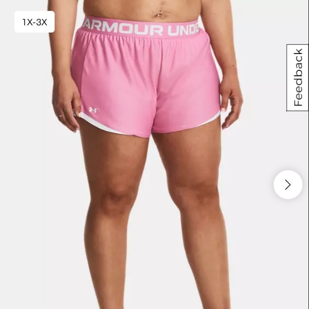 Under Armour Women's Pink Athletic Shorts